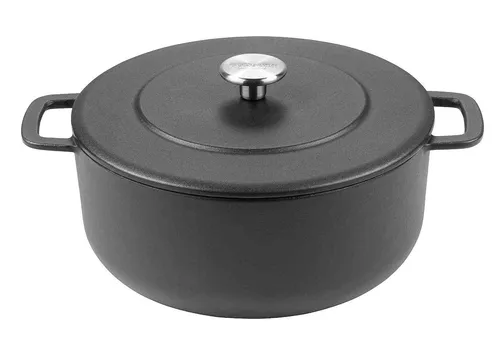 Dutch Oven Bräter Schmortopf Gartopf Gusseisen Combekk Souschef Ø 24cm 3,8 L.