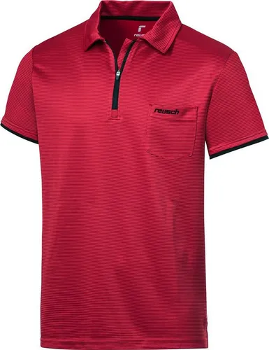 Reusch Herren Funktionspolo mit Zipper - Poloshirts mit thermoregulierendem, atmungsaktivem Material für optimalen Tragekomfort. Ideal für Sport und Freizeit, mit praktischem Zipp-Kragen und pflegeleichter Qualität.