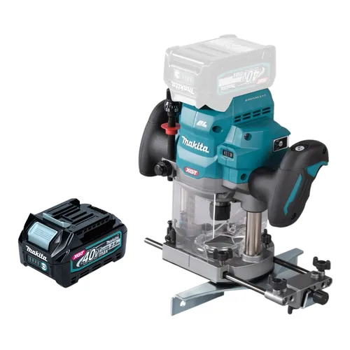 Makita RP 001 GD1 Akku Oberfräse 40 V max. 12 mm