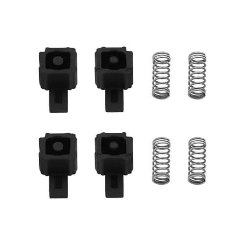 ECSiNG 2 Sets Kunststoff-Schlossschnalle mit Federriegel, kompatibel mit Nintendo Switch, kompatibel mit NS, kompatibel mit Joy-Con-Controller-Schieberegler