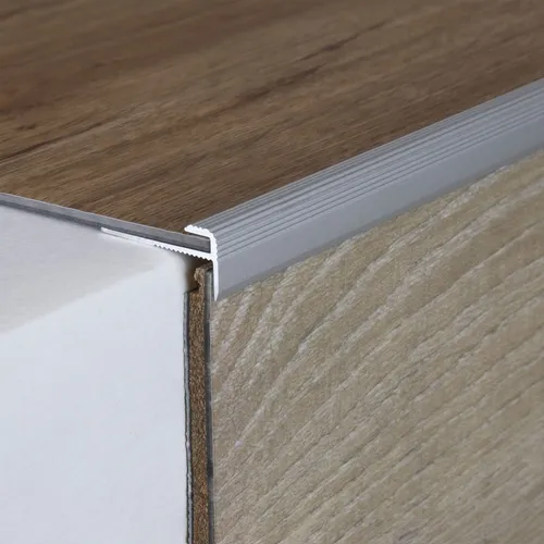 PROVISTON Einfass- & Abschlussprofil Alu 10 x 25 x 900 mm Silber
