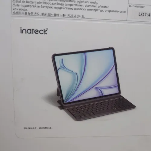 Inateck Ultraleichte Tastatur Hülle für iPad Air/Pro - Tastaturhülle für 10,9-13 Zoll iPads, flexibel im Hoch- und Querformat nutzbar und mit praktischem Stifthalter für optimalen Komfort.