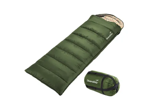 Skandika Schlafsack Iceland Dunkelgrün