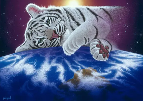 Grafika Puzzle Schim Schimmel - Cuddle Time - 1500 Teile Puzzle