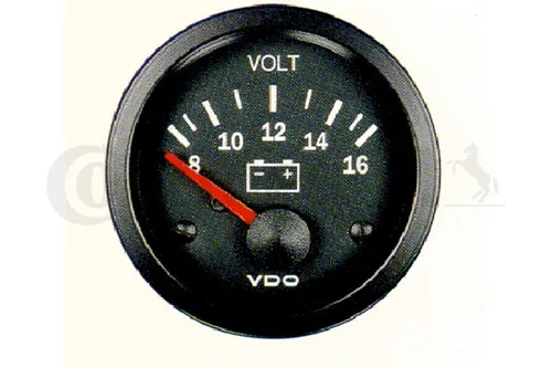 Voltmeter VDO/CONTINENTAL 332-010-001K 52mm