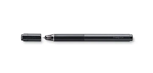 Wacom Finetip Grafiktablett-Eingabestift Schwarz - Touchpens für Wacom Intuos Pro mit 0,4-mm-Stiftspitze, 8.192 Druckstufen und dem Gefühl von Tinte auf Papier. Ideal für präzise Zeichnungen und kreative Arbeiten.