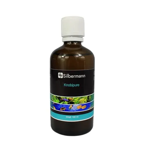 Silbermann Knobipure - Knoblauch und Vitamine für Meer- und Süßwasserfische (50 ml)