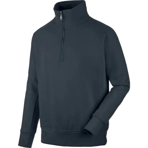 WÜRTH MODYF Arbeitstroyer Job+ – weicher Pullover mit Stehkragen und Viertel-Reißverschluss – ideal für Handwerk und Outdoor Navy – Größe 5XL