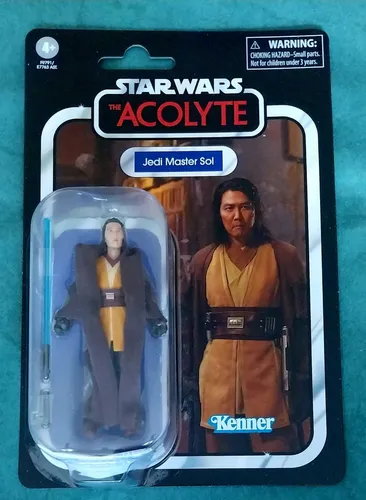 Star Wars The Vintage Collection Jedi-Meister Sol - Action-Figur 9,5 cm, inspiriert von The Acolyte, ideal für Sammler und Fans ab 4 Jahren
