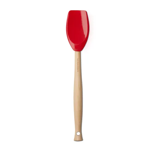 Le Creuset Küchenhelfer aus Silikon Kochlöffel Craft Kirschrot 29 cm Küchen-Accessoires Silikon 93010603060000