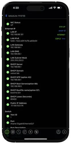 NetPeppers Netzwerkverkabelung-Tester netool.io Lite - Zubehör für Netzwerke, smarter Netzwerktester mit plattformunabhängiger App für umfassende Analyse und Fehlersuche, ideal für Netzwerkadministratoren.