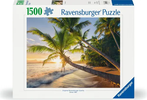 Erwachsenenpuzzle 1500 Teile - Strandgeheimnis - Puzzle mit 1500 Teilen, ideal für entspannende Stunden und perfekt für Puzzleliebhaber, die Strandmotive lieben.