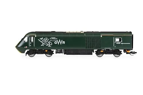 Hornby TT:120 Gauge TT3023TXSM GWR Class 43 HST Digital Train Pack (mit Sound ausgestattet) Lokomotive – Diesel für Modelleisenbahnsets, grün
