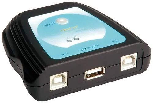Value 14.99.5032 3 Port USB 2.0-Umschalter Schwarz
