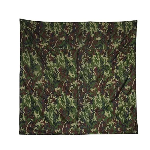 MAGT Wasserdichtes Tarp-Zelt, Multifunktional, Camouflage-Netz, für Camping, Netting, Wasserdicht, Tarp, Camouflage, Outdoor, Tragbar, Ultraleicht, Regenschutz, Schutz vor Regen, Strand
