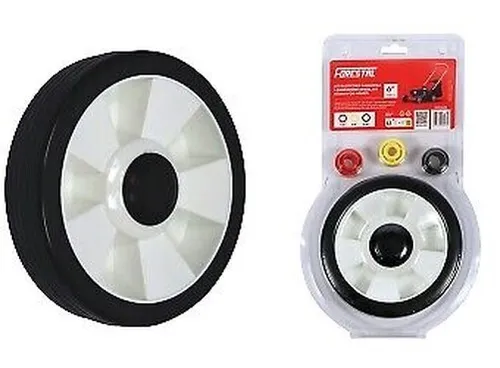 Universelles Rad Durchmesser 180 Mm Für Rasenmäher Mit Adaptern 1/2 - 3/8 - 9/16