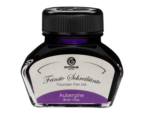 OCTOPUS Fluids Füllhaltertinte, Schreibtinte im Tintenglas Aubergine 30ml Tintenglas (Set, 0-tlg)