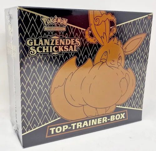 Pokémon Glänzendes Schicksal Top Trainer Box Evoli Promo von Pokémon