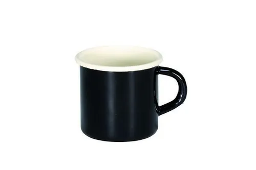 Karl Krüger Becher schwarz 8 cm 0,35 Liter