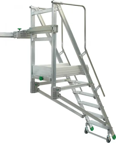 Facal Binary Schiebe-Podesttreppe Aluminium S600