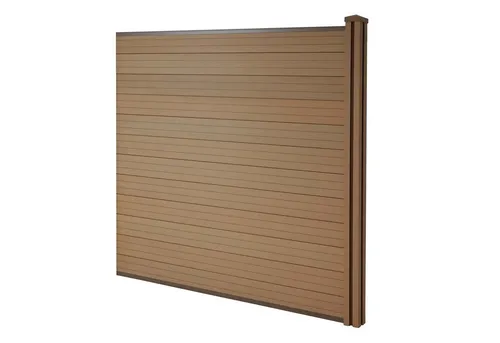 WPC-Sichtschutz Savoie, 1,88m Teak