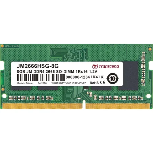 Transcend JetRAM DDR4 8GB SO-DIMM von Transcend