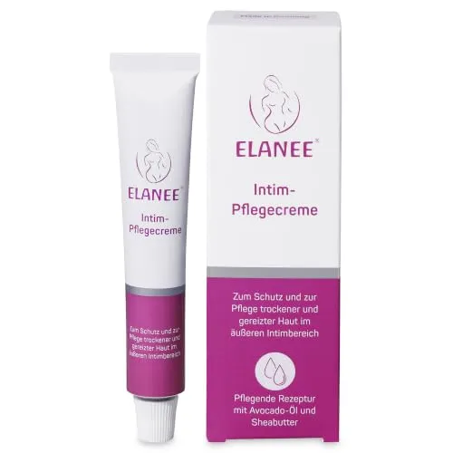 ELANEE Intim-Pflegecreme, sanfte Pflege für trockene Haut – 20 ml