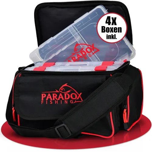 Paradox Fishing Angeltasche mit Boxen von Paradox Fishing