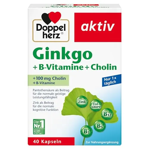 Doppelherz Ginkgo + B-Vitamine + Cholin