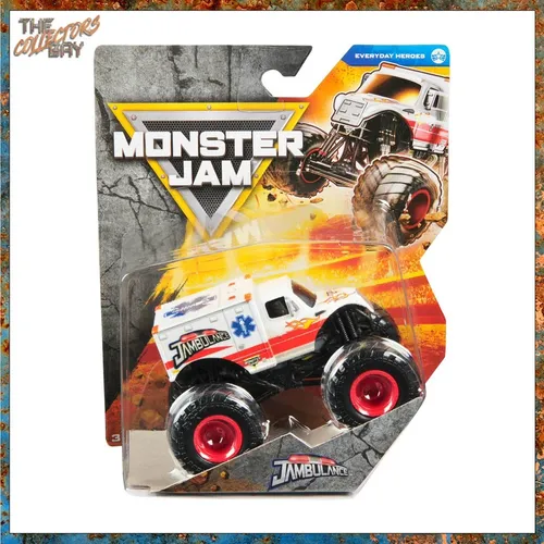 Monster Jam 1:64 Jambulance (Everyday Heroes) (Spin Master Trucks Series 43)