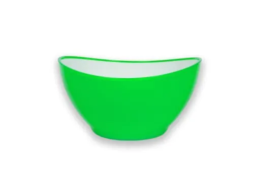 Linden Berg Salatschüssel groß Salate, Pasta Salatschale Obstschale Küchenschüssel 3,5 Liter grün