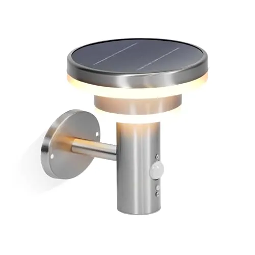 esotec Solar Wandleuchte Modena mit PIR-Sensor von esotec