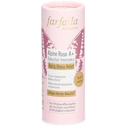 Alpine Rose A+ Bakuchiol Intensivkur - Tagespflege für alle Hauttypen, mit 15ml Rosé Intensivkur für nachhaltige Hautpflege und strahlenden Teint.