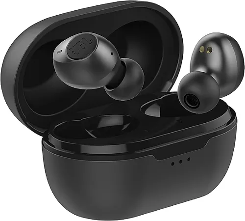JBL Tune 115 TWS - True-Wireless In-Ear-Kopfhörer in Schwarz - Kopfhörer mit JBL Pure Bass Sound, bis zu 21 Stunden Akkulaufzeit und ergonomischem Tragekomfort für Musikgenuss ohne Kabel.