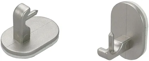 Liedeco Klebeträger, Vitragen-Bistrostangen, (Set, 2-tlg), für Vitragen-Bistrostangen