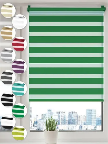Jalousien & Rollos Grün von Sonello