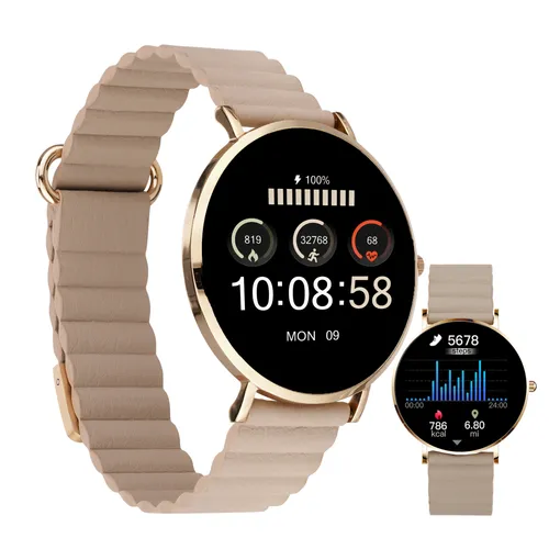 XCOAST SIONA 2 Wave Sand Damen Smartwatch von xlyne