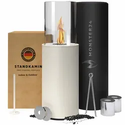 Monster24 Echtfeuer-Dekokamin