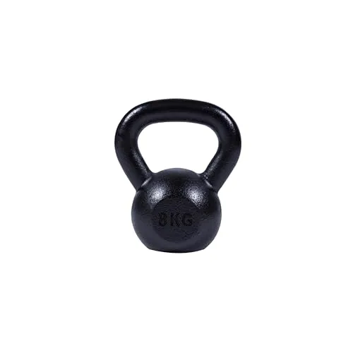 GORILLA SPORTS Kettlebell Gusseisen 2-32 KG – Vielseitiges Krafttraining - Hochwertige Gusseisen-Kettlebell in 13 Gewichtsklassen von 2 bis 32 KG für effektives Krafttraining. Ideal für Grundübungen und ein abwechslungsreiches Workout.