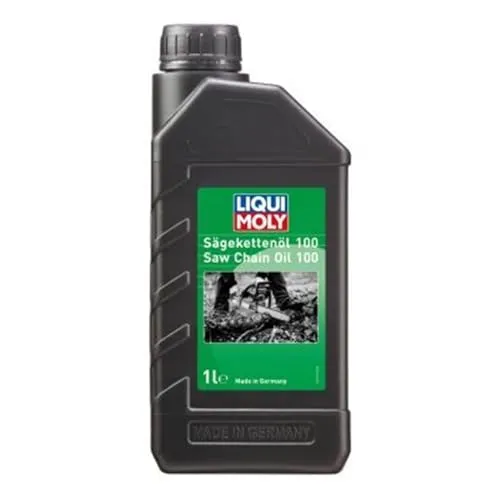 LIQUI MOLY Sägekettenöl 100 | 1 L | Gartengeräte-Öl | Art.-Nr.: 1277 | Mineralisches Hochleistungsöl für Kettensägen