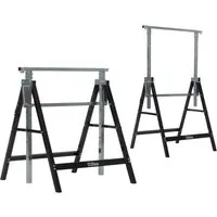 TRUTZHOLM Klappbock 2x Gerüstbock - 400 kg, 7-fach höhenverstellbar - Sägeböcke, 7-fach höhenverstellbar für optimale Anpassung, ideal für Werkstatt, Garage und Garten.