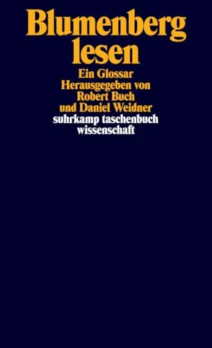 Produktbild Blumenberg lesen: Ein Glossar (suhrkamp taschenbuch wissenschaft)