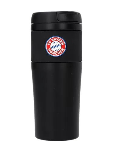 FC Bayern München I Thermobecher I To Go Becher I 0,5 l I Schwarz