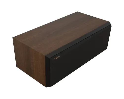 Klipsch Reference Premiere RP-500C II - Mittelkanal-Lautsprecher aus Walnussholz - Lautsprecher mit größerer Tractrix-Hupe für klare Dialoge und neuem, elegantem Design in Möbelqualität - ideal für jedes Wohnzimmer.