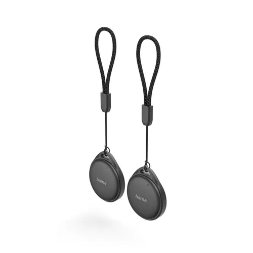 2x Hama Schlüsselfinder Item Finder Bluetooth für Android Apple Key Tracker IPX5