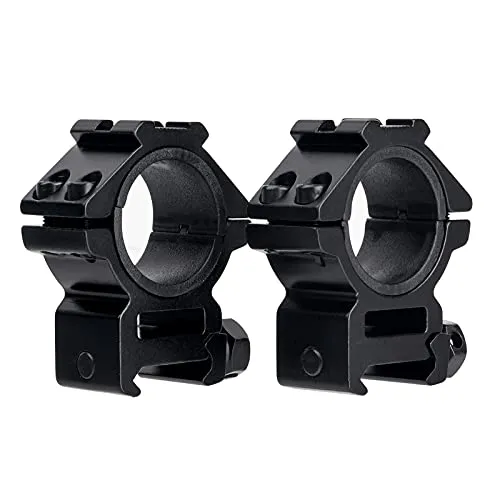 ToopMount Zielfernrohr Montage Zielfernrohrringe 30mm/25,4mm Zielfernrohrmontageadapter 20mm Weaver-Picatinny-Schiene (20mm)