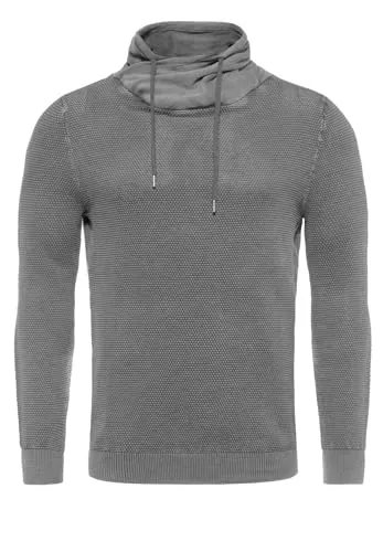 KEY LARGO Herren Lech Tube Pullover, Grey (1103), XXL von KEY LARGO