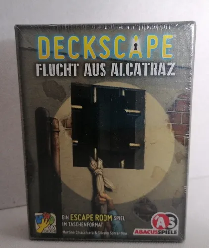 S074 - ABACUSSPIELE - Deckscape - Flucht aus Alcatraz - NEU