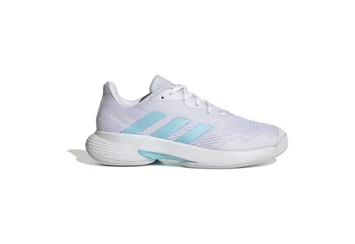 ADIDAS PERFORMANCE CourtJam Control Tennisschuh, Gr. 41, Blau - Tennisschuhe für Hallentennis, atmungsaktives Obermaterial und flexible Bounce Zwischensohle für optimalen Tragekomfort, ideal für Teppichböden.