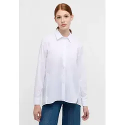 Eterna Hemdbluse LOOSE FIT NON IRON - Weiß, Größe 40 - Modische Bluse in LOOSE FIT, aus 100% Baumwolle und bügelfrei. Ideal für stressfreies Tragen im Büro oder Alltag.